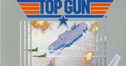 Top Gun トップガン - Video Game Video game from Top Gun トップガン for Family Computer, NES. Published by Konami (1987).