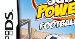 Sam Power Football video game cover featuring a goalkeeper saving a shot, ideal for sports gaming fans.