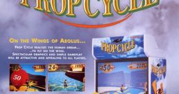 Prop Cycle (Namco System Super 22) プロップサイクル - Video Game Video game from Prop Cycle (Namco System Super 22)