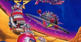 Burning Force (Namco System 2) バーニングフォース - Video Game Video game from Burning Force (Namco System 2)