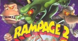 Rampage 2 - Universal Tour - Video Game Video game from Rampage 2 - Universal Tour for PS1. Published by Midway (1999). 