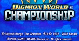 Digimon World Championship デジモンチャンピオンシップ - Video Game Video game from Digimon World Championship