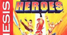 World Heroes ワールドヒーローズ - Video Game Video game from World Heroes ワールドヒーローズ for Genesis / Mega Drive.