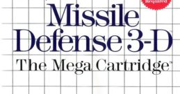 Missile Defense 3-D - Video Game Video game from Missile Defense 3-D for Master System. Published by Sega, Tectoy (1987).