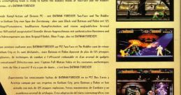 Batman Forever The Video Game Track - Video Game Video game from Batman Forever The Video Game Track. 