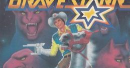 BraveStarr - Video Game Video game from BraveStarr for Spectrum. Published by Go!, U.S. Gold (1987).