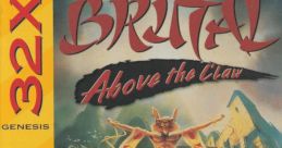 Brutal Unleashed: Above the Claw (32X) - Video Game Video game from Brutal Unleashed: Above the Claw (32X) for Genesis /