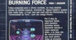 Burning Force バーニングフォース - Video Game Video game from Burning Force バーニングフォース for Genesis / Mega Drive.