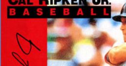 Cal Ripken Jr. Baseball - Video Game Video game from Cal Ripken Jr. Baseball for SNES. Published by Mindscape (1992). 