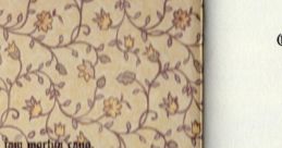 Elegant floral design on the cover of the Canto: Girlish Grimoire Littlewitch Romanesque image album, featuring handwritten text.