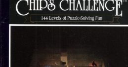 Chip's Challenge - Video Game Video game from Chip's Challenge for IBM PC/AT. Published by Epyx (1991). 