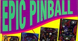 Epic Pinball - Video Game Video game from Epic Pinball for MS-DOS. Published by Epic MegaGames (1993). 