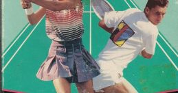 Chris Evert & Ivan Lendl in Top Player's Tennis World Super Tennis Four Players' Tennis ワールドスーパーテニス - Video Game