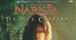 Cover art for "Chronicles of Narnia: Prince Caspian" video game on Xbox 360, featuring the heroic Prince Caspian.