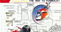 F-1 Spirit - The Way to Formula-1 World Circuit Series The Spirit of F-1 Konami Racing エフワン スピリット - Video Game 