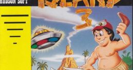 Hudson's Adventure Island 3 Takahashi Meijin no Bouken Jima III 高橋名人の冒険島III - Video Game Video game from Hudson's A