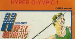 Hyper Olympic 1 Track & Field - Video Game Video game from Hyper Olympic 1 Track & Field for MSX. Published by Konami