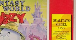 Fantasy World Dizzy - Video Game Video game from Fantasy World Dizzy for Atari ST. Published by Codemasters (1991). 