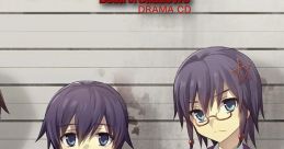 Characters from Corpse Party: Book of Shadows Drama CD "PROJECT DOLLIES," displaying artwork with red marks.