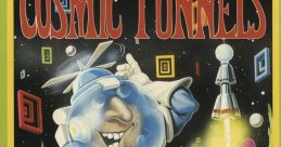 Cosmic Tunnels - Video Game Video game from Cosmic Tunnels for Atari 8-Bit. Published by Datamost (1983). 