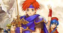 Fire Emblem - The Binding Blade Enhanced - Video Game Video game from Fire Emblem - The Binding Blade Enhanced for GBA. 