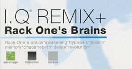 Intelligent Qube I.Q Remix+ Rack One's Brains アニメ系CD IQ REMIX＋Rack One’s Brains - Video Game Video game from