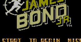 James Bond Jr. - Video Game Video game from James Bond Jr. for NES. Published by THQ (1992). 