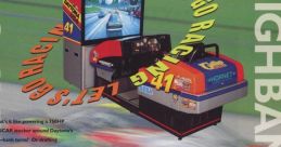 Daytona USA (Model 2) デイトナUSA - Video Game Video game from Daytona USA (Model 2) デイトナUSA for Arcade, Saturn.