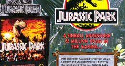 Jurassic Park (Data East Pinball) - Video Game Video game from Jurassic Park (Data East Pinball) for Arcade. Published by