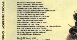 FRONT MISSION Original Version フロントミッション オリジナル・サウンド・ヴァージョン "FRONT MISSION" Original Version -