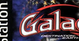 Galaga - Destination Earth - Video Game Video game from Galaga - Destination Earth for PS1. Published by Hasbro Interactive