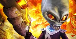 Destroy All Humans! Big Willy Unleashed - Video Game Video game from Destroy All Humans! Big Willy Unleashed for Wii.