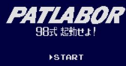 Kidou Keisatsu Patlabor Kidō Keisatsu Patlabor: 98-Shiki Kidō seyo! 機動警察パトレイバー 98式起動せよ！ - Video Game Video