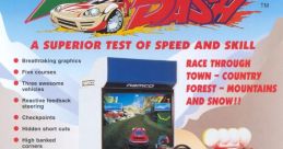 Dirt Dash (Namco System Super 22) ダート ダッシュ - Video Game Video game from Dirt Dash (Namco System Super 22) ダート