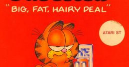 Garfield: Big Fat Hairy Deal - Video Game Video game from Garfield: Big Fat Hairy Deal for Atari ST. Published by Softek