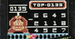 Donkey Kong Jr. Math (Donkey Kong Jr. no Sansuu Asobi) - Video Game Video game from Donkey Kong Jr. Math (Donkey Kong Jr.