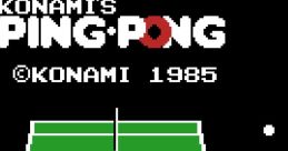 Konami's Ping Pong (SCC) Ping Pong コナミのピンポン - Video Game Video game from Konami's Ping Pong (SCC) Ping Pong