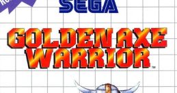 Golden Axe Warrior - Video Game Video game from Golden Axe Warrior for Master System. Published by Sega, Tectoy (1991).