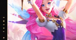 League of Legends Single - 2020 - Seraphine, the Starry-Eyed Songstress - Video Game Video game from League of Legends