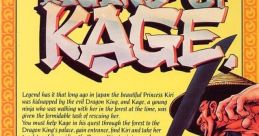 Legend of Kage 影の伝説 - Video Game Video game from Legend of Kage 影の伝説 for Commodore 64. Published by Imagine