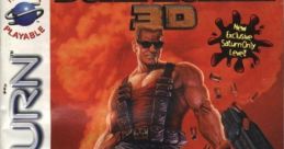 Duke Nukem 3D (HD) - Video Game Video game from Duke Nukem 3D (HD) for Saturn. Published by Sega, Tectoy (1997). 