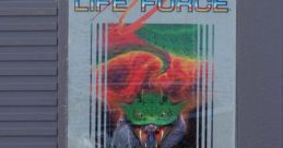 Life Force Salamander 沙罗曼蛇 - Video Game Video game from Life Force Salamander 沙罗曼蛇 for Family Computer, NES.