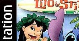 Lilo & Stitch: Trouble in Paradise game cover featuring Lilo in a hula outfit and Stitch on a beach background.