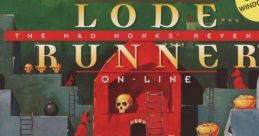 Lode Runner On-Line - The Mad Monks' Revenge (MacOS, Windows) (Redbook) - Video Game Video game from Lode Runner On-Line