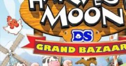 Harvest Moon DS: Grand Bazaar 牧場物語　ようこそ！風のバザールへ - Video Game Video game from Harvest Moon DS: Grand