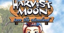 Harvest Moon - Save the Homeland 牧場物語3 ハートに火をつけて Bokujou Monogatari 3: Heart ni Hi o Tsukete - Video Game 