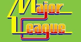 Major League (Pre-System 16) メジャーリーグ - Video Game Video game from Major League (Pre-System 16) メジャーリーグ for