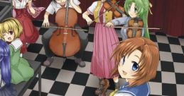 Higurashi no Naku Koro ni - String Quartet 'DEQUAR' & Masakazu Kurihara - from 'Higurashi When They Cry' - Video Game 