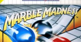 Marble Madness マーブルマッドネス - Video Game Video game from Marble Madness マーブルマッドネス for Master System.