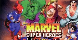 Marvel Super Heroes vs Street Fighter (CP System II) マーヴルスーパーヒーローズバーサスストリートファイター - Video Game